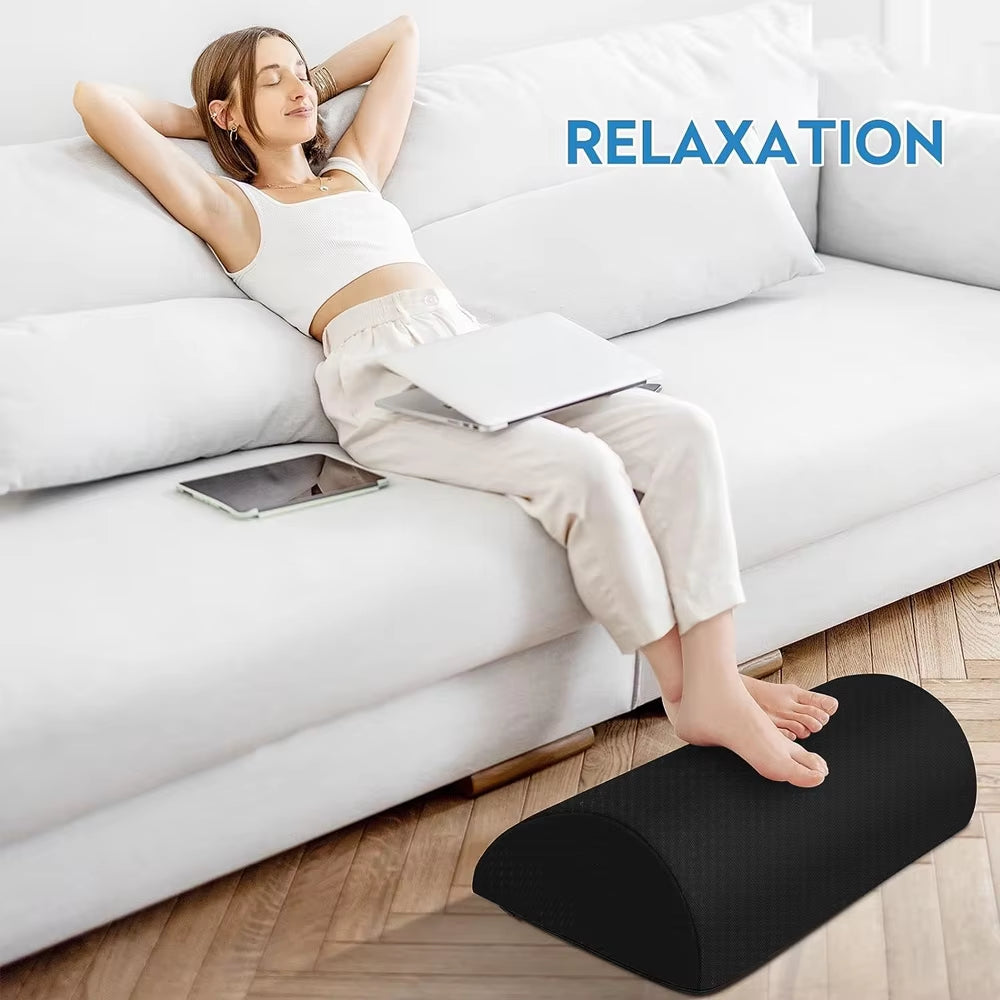 Comfort Foot Rest under Desk, Leg Support Stool, Ergonomic Foot Rest for Home Office, Work, Gaming Accessories, Leg Pain Relief
