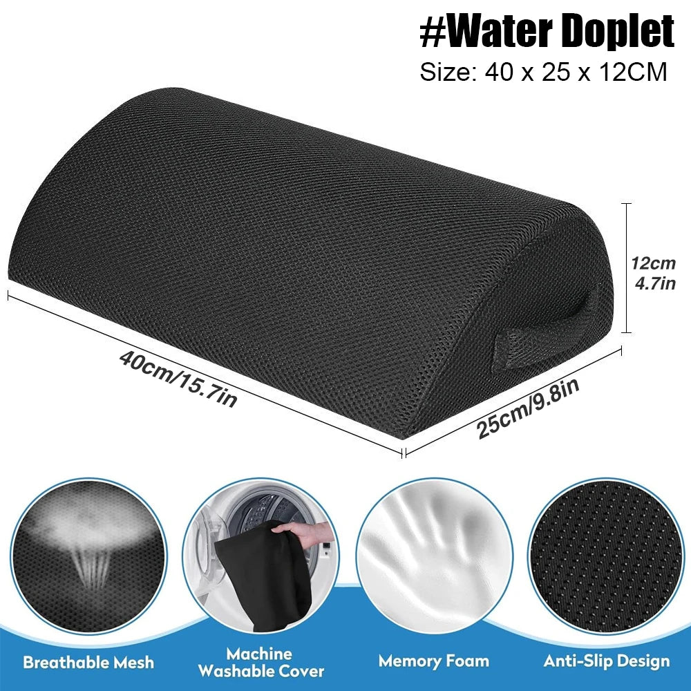 Comfort Foot Rest under Desk, Leg Support Stool, Ergonomic Foot Rest for Home Office, Work, Gaming Accessories, Leg Pain Relief