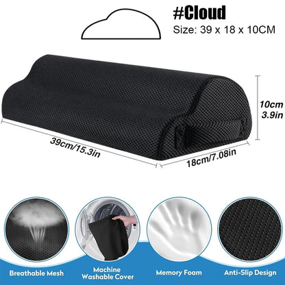 Comfort Foot Rest under Desk, Leg Support Stool, Ergonomic Foot Rest for Home Office, Work, Gaming Accessories, Leg Pain Relief
